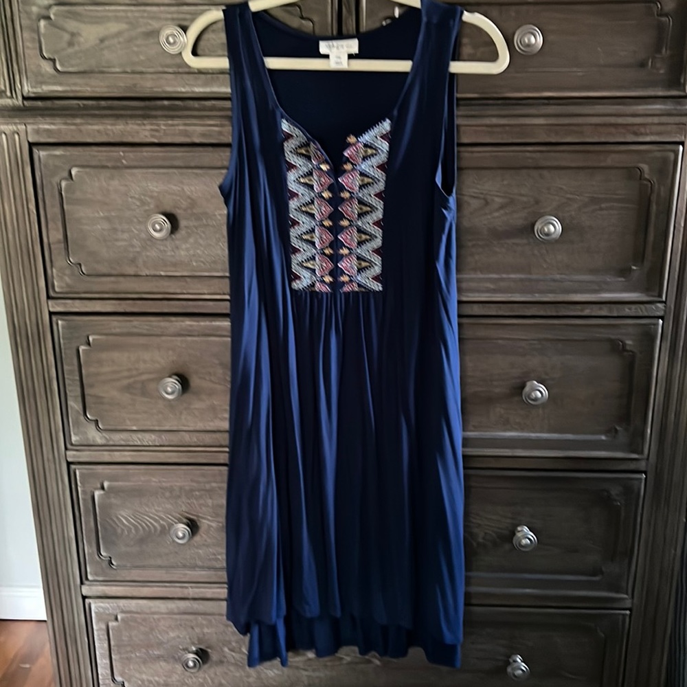 Style and co petite v neck sundress